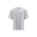 Represent Gray Cotton T-Shirt Represent