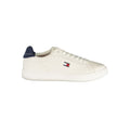 Tommy Hilfiger White Polyurethane Men's Sneaker Tommy Hilfiger