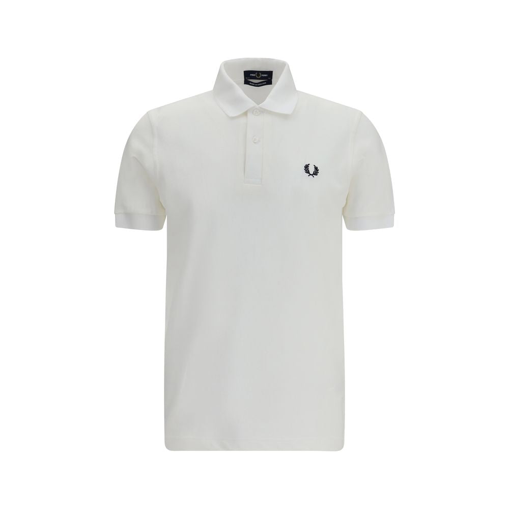 Fred Perry White Cotton Polo Shirt Fred Perry