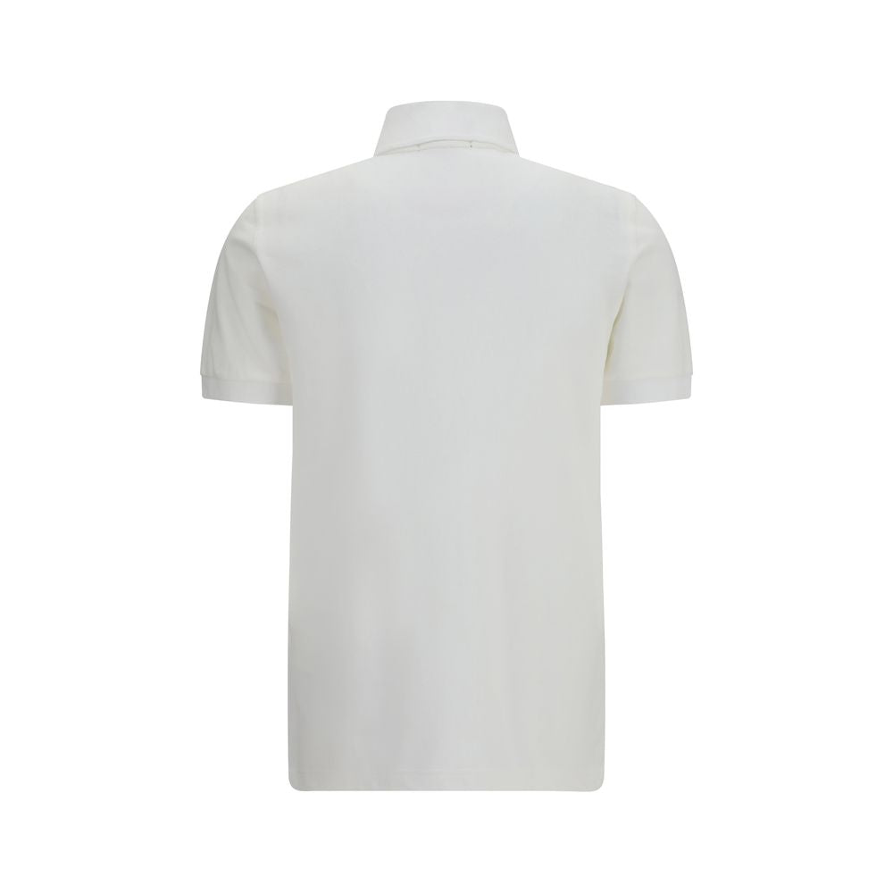 Fred Perry White Cotton Polo Shirt Fred Perry