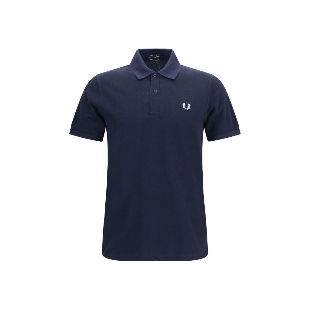 Fred Perry Blue Cotton Polo Shirt Fred Perry