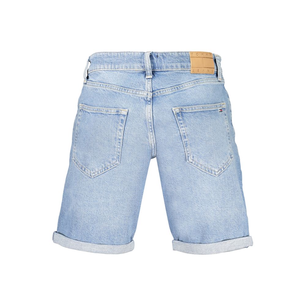 Tommy Hilfiger Light Blue Cotton Blend Chino Shorts