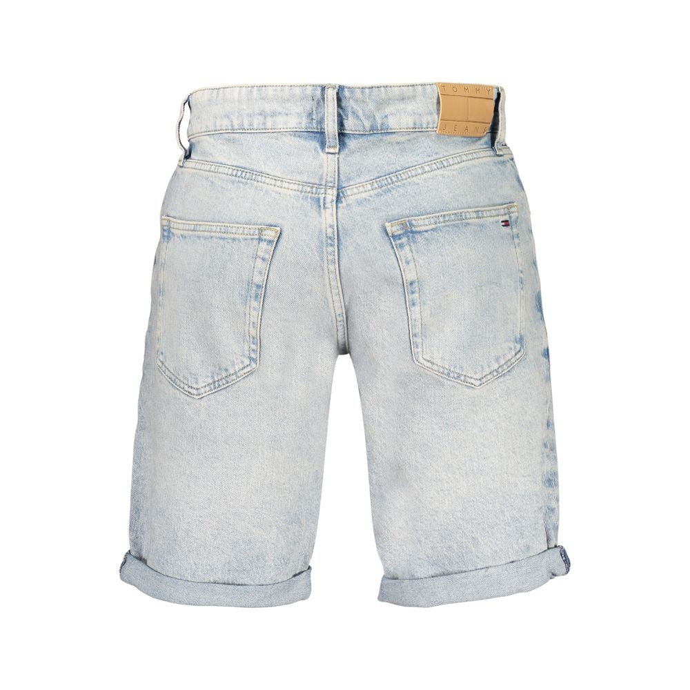 Tommy Hilfiger Light Blue Cotton Chino Shorts