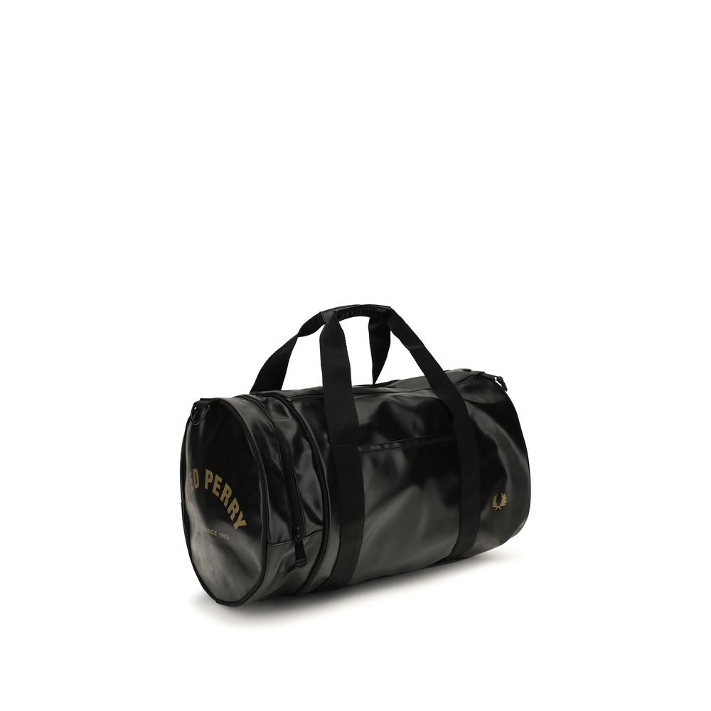 Fred Perry Black Polyester Luggage And Travel Fred Perry
