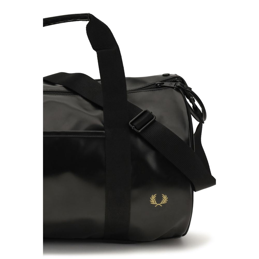 Fred Perry Black Polyester Luggage And Travel Fred Perry