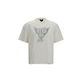 Represent White Cotton T-Shirt Represent