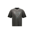 Represent Gray Cotton T-Shirt Represent