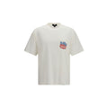 Represent White Cotton T-Shirt Represent