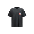 Represent Gray Cotton T-Shirt Represent