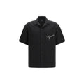 Represent Black Lyocell Pattern Shirt Represent