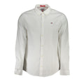Tommy Hilfiger Bianco Cotton Men's Shirt Tommy Hilfiger