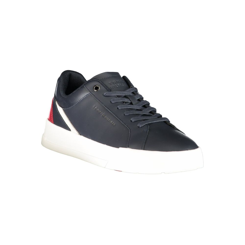 Tommy Hilfiger Blue Polyester Athletic Sneakers Tommy Hilfiger