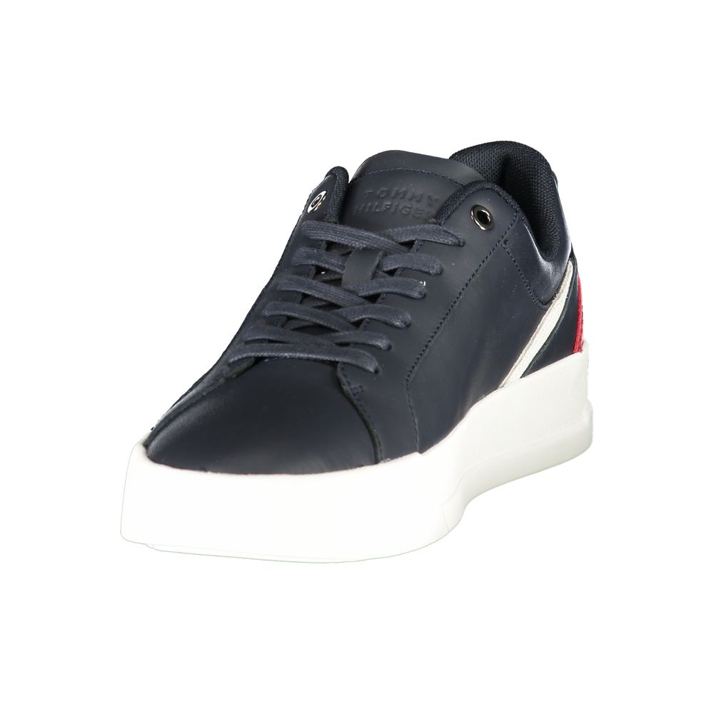 Tommy Hilfiger Blue Polyester Athletic Sneakers Tommy Hilfiger