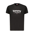 Tommy Hilfiger Black Cotton Mens T-Shirt Tommy Hilfiger