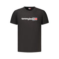 Tommy Hilfiger Black Cotton Men's T-Shirt Tommy Hilfiger