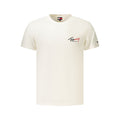 Tommy Hilfiger Bianco Cotton Mens T-Shirt Tommy Hilfiger