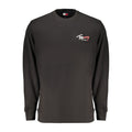 Tommy Hilfiger Black Cotton Men's Sweatshirt Tommy Hilfiger