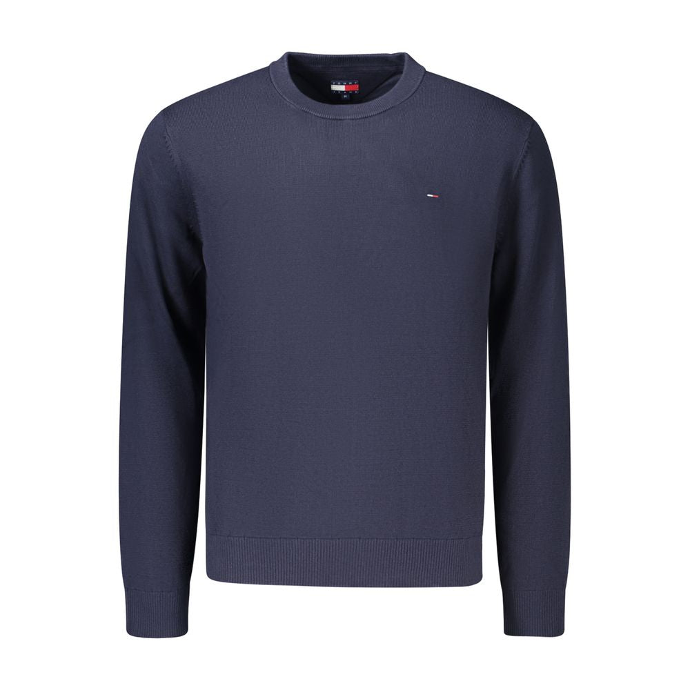 Tommy Hilfiger Blue Cotton Mens Knitwear Tommy Hilfiger