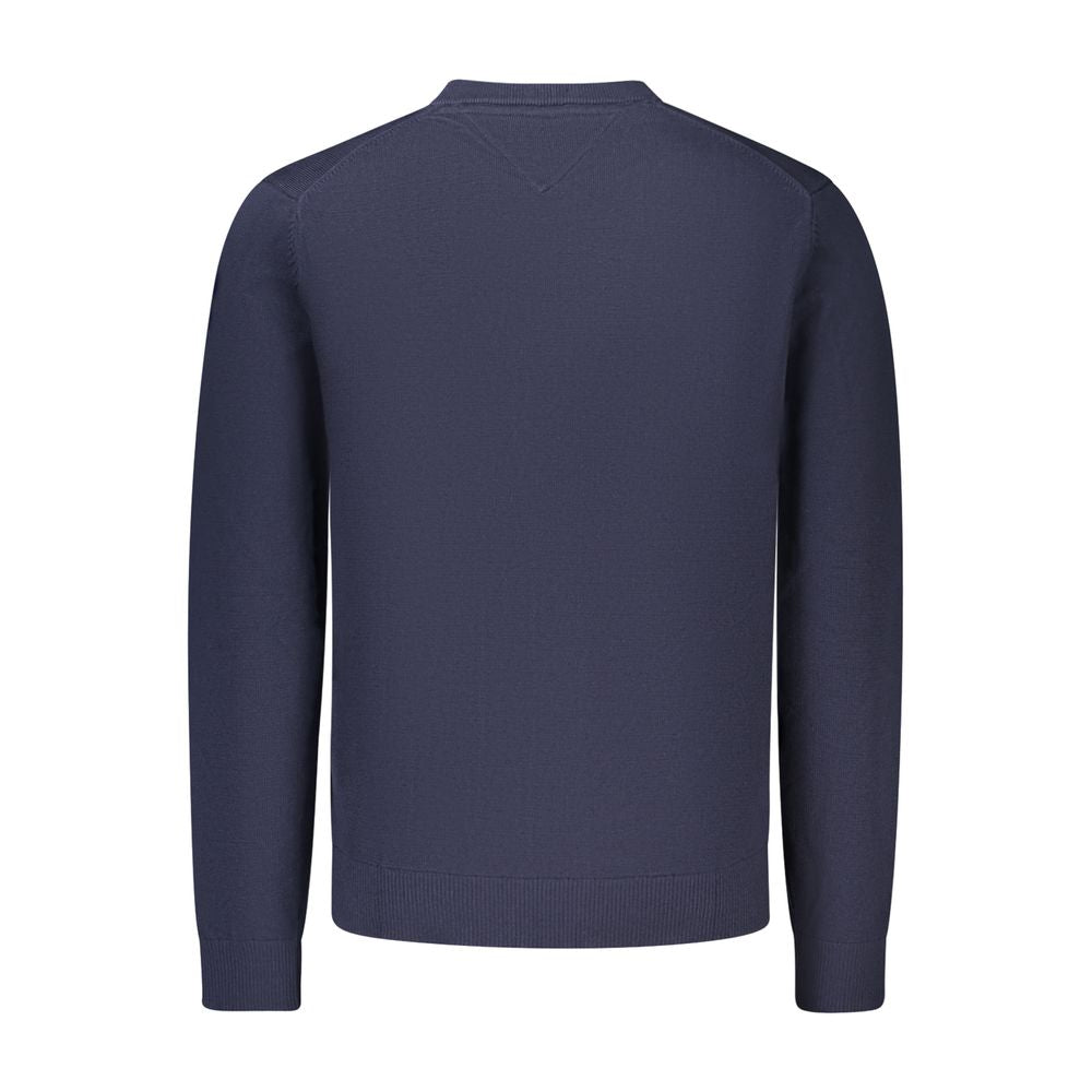 Tommy Hilfiger Blue Cotton Mens Knitwear Tommy Hilfiger