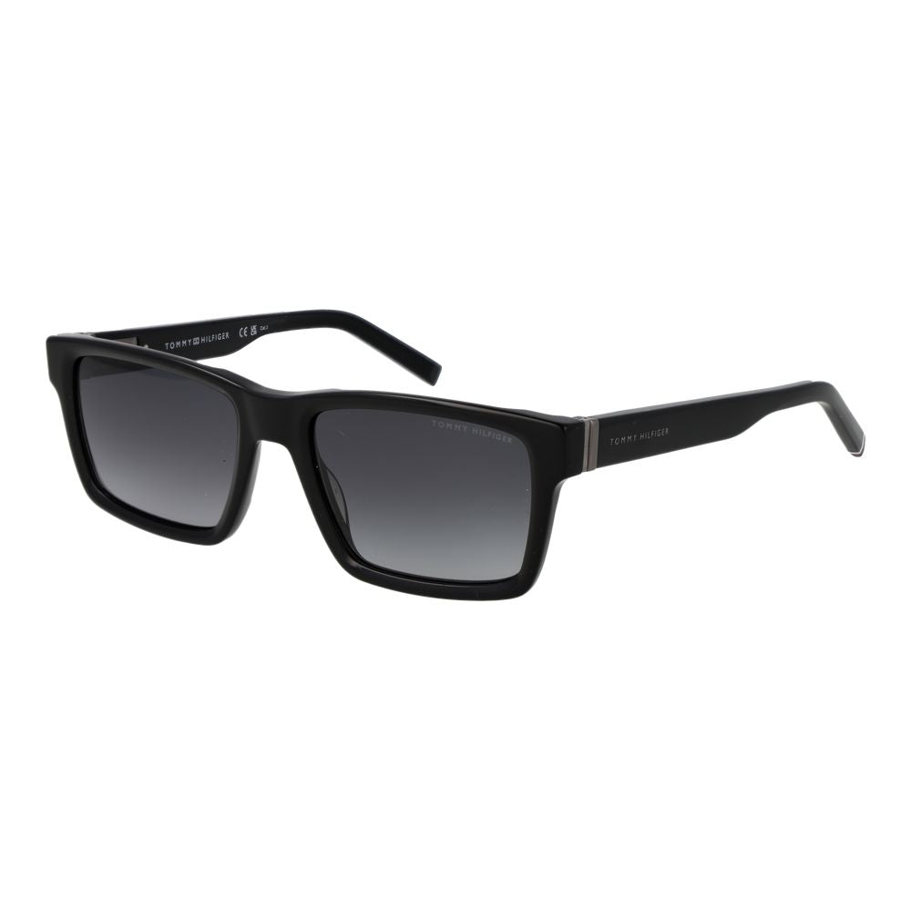 Tommy Hilfiger Black Acetate Sunglasses Tommy Hilfiger