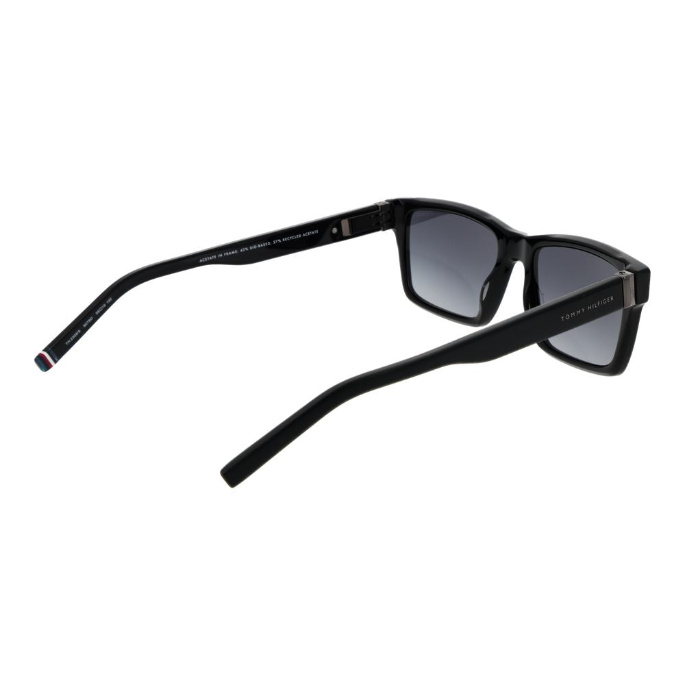 Tommy Hilfiger Black Acetate Sunglasses Tommy Hilfiger