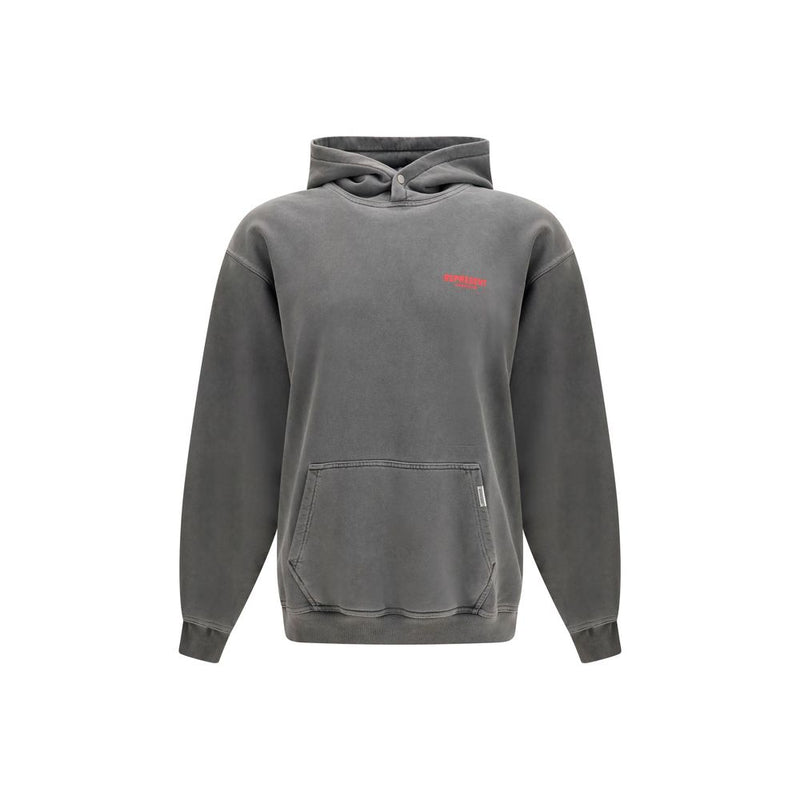 Represent Gray Cotton Sweatshirt Represent