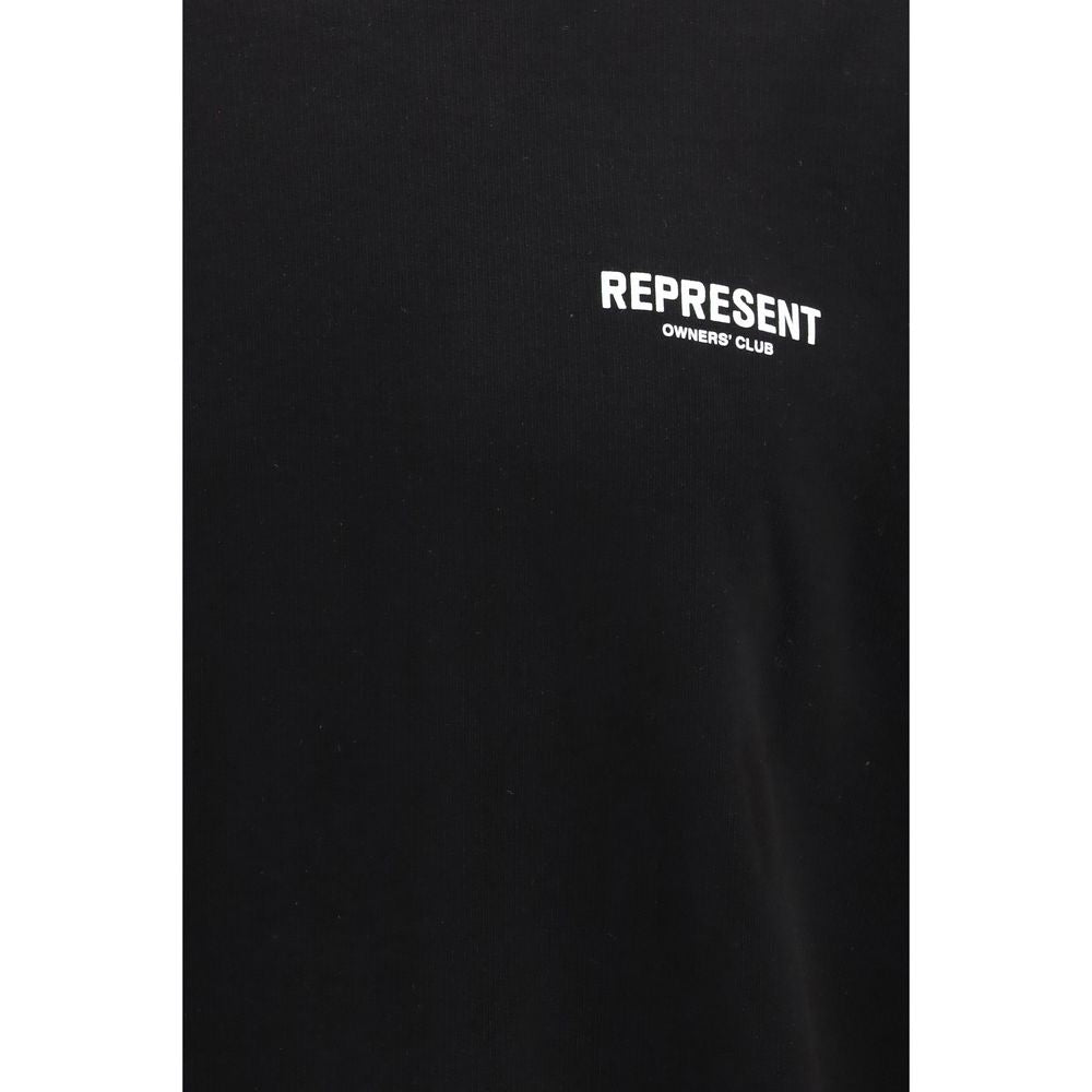 Represent Black Cotton Sweatshirt Represent