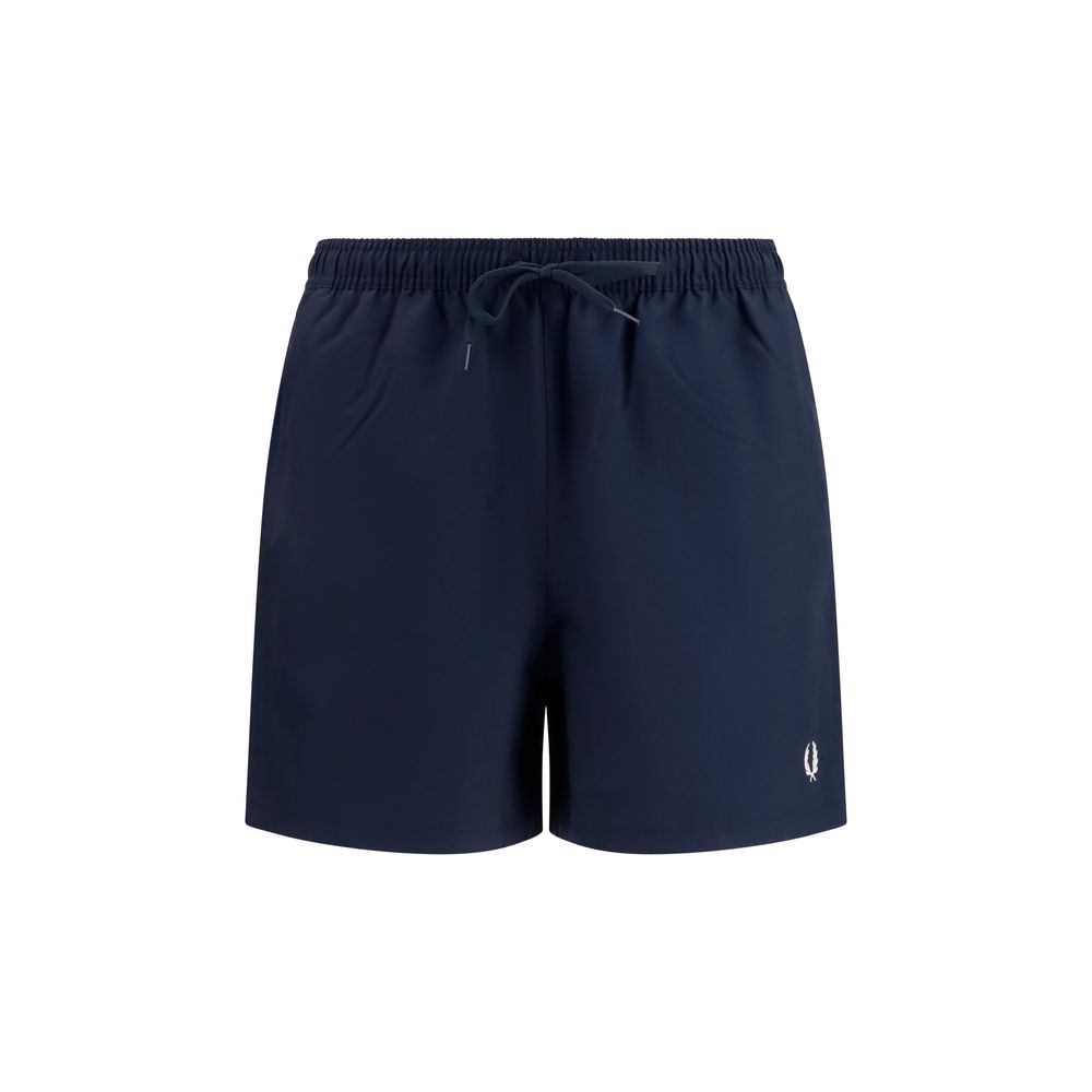 Fred Perry Blue Recycled Polyester Clothing Fred Perry