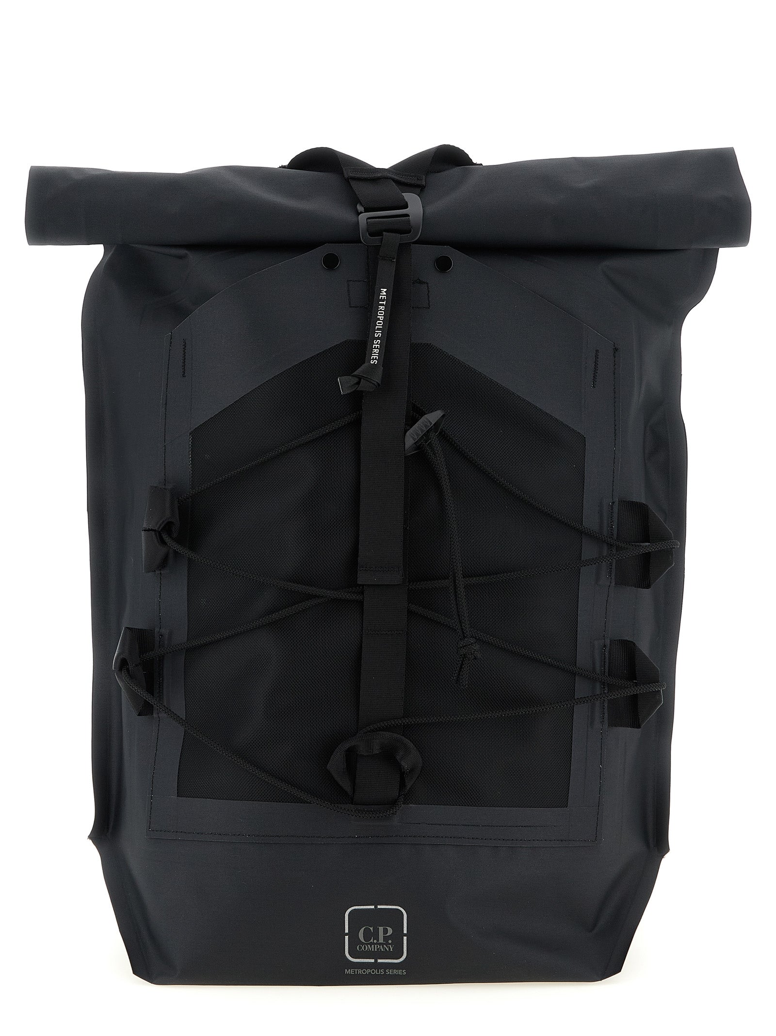 C.P. Company Black Polyamide Backpack C.P. Company