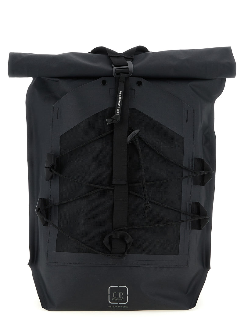C.P. Company Black Polyamide Backpack C.P. Company