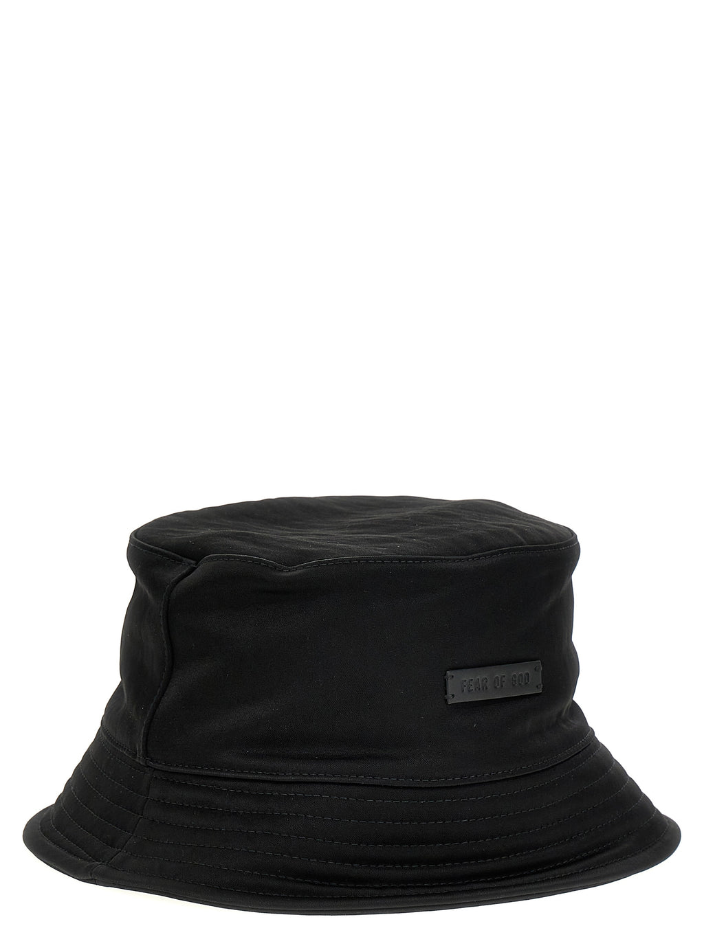 Fear Of God Black Polyamide Bucket Hat Fear Of God