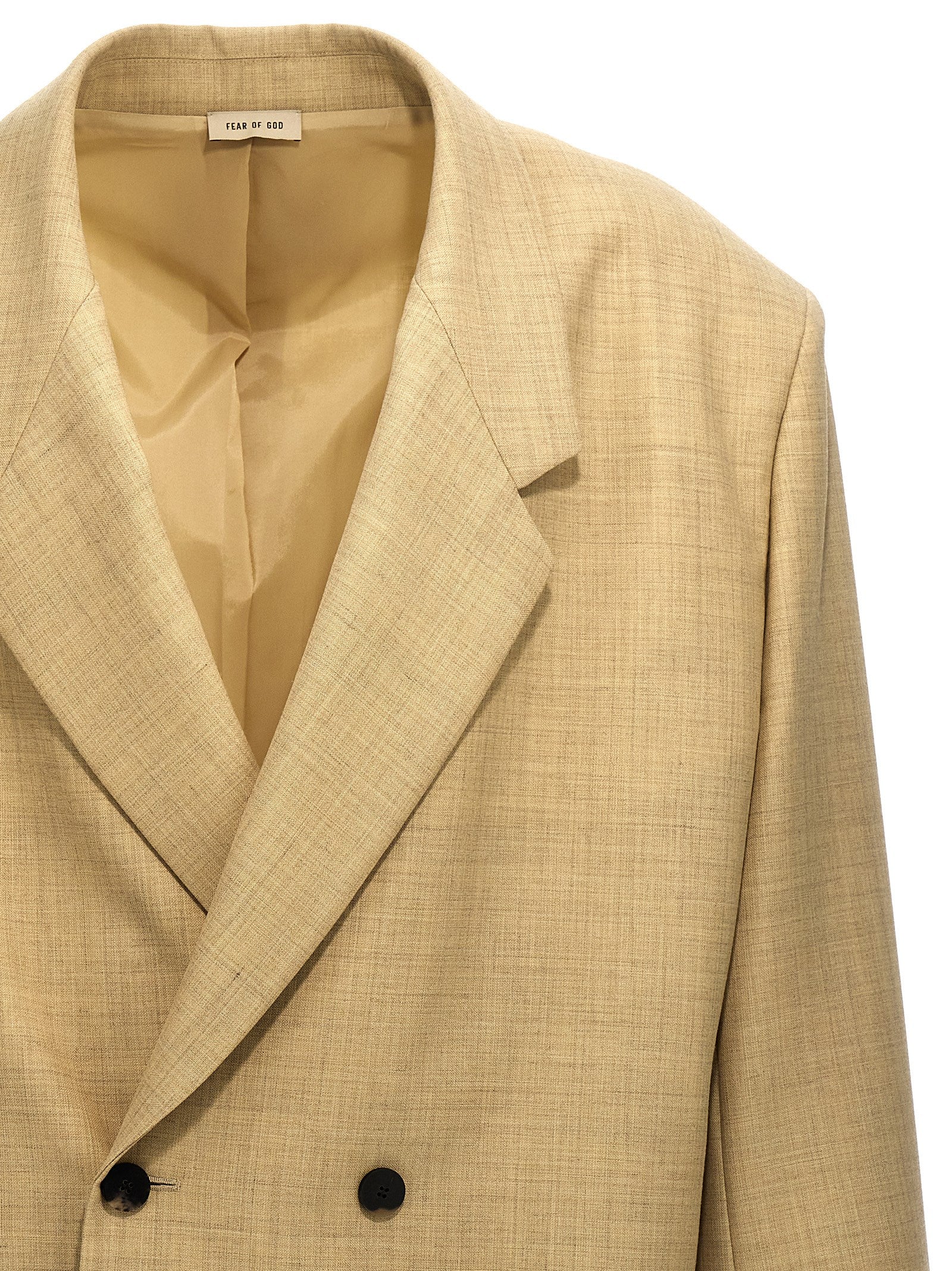 Fear Of God Beige Wool Blazer Fear Of God