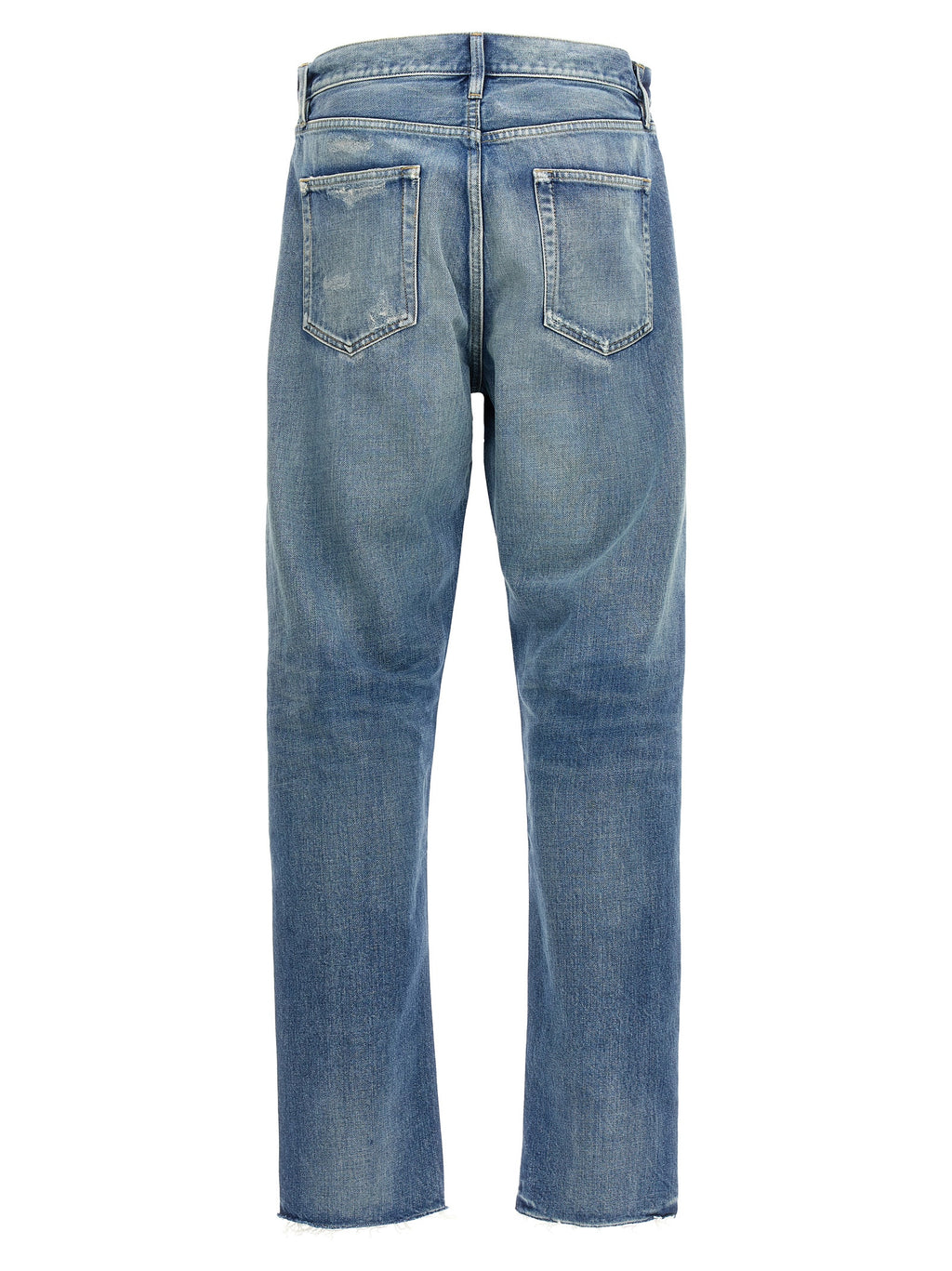 Fear Of God Blue Cotton Straight-Leg Jeans Fear Of God