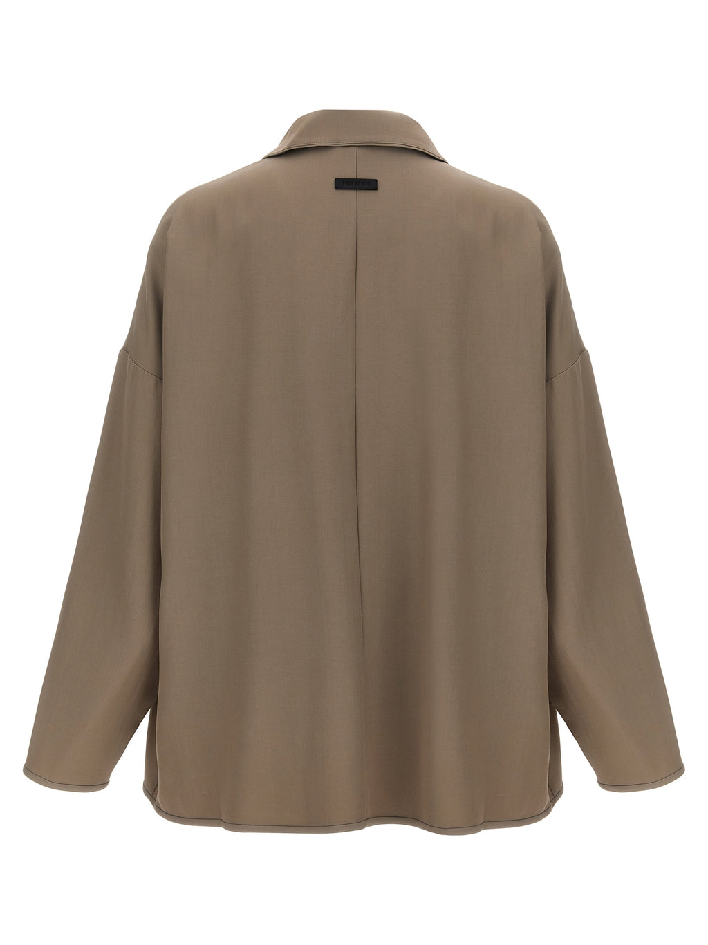 Fear Of God Beige Virgin Wool Full-Length Jacket Fear Of God