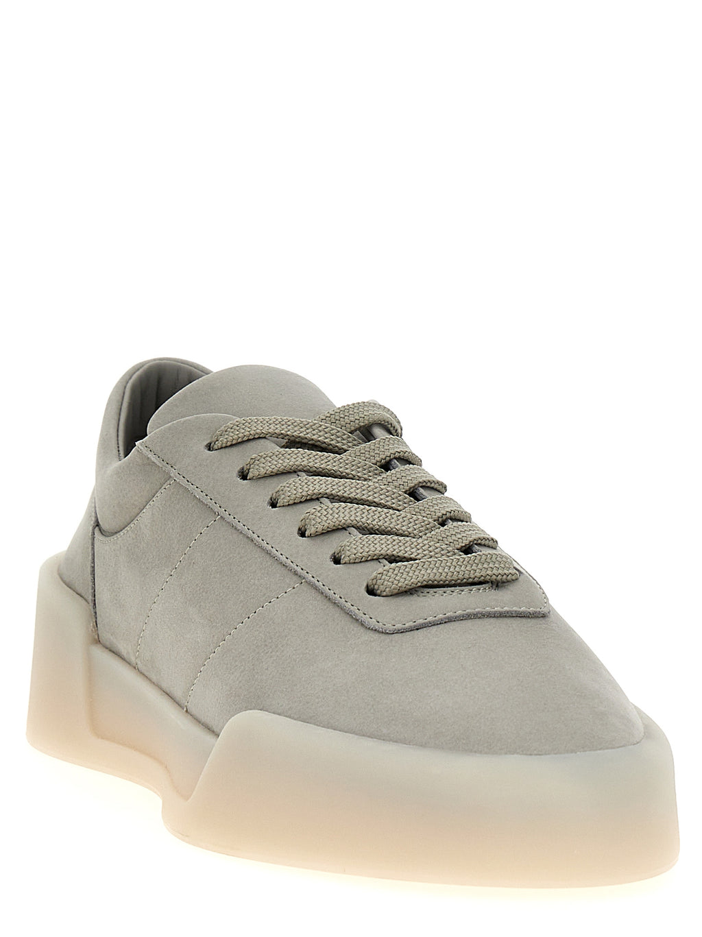 Fear Of God Gray Leather Athletic Sneakers Fear Of God