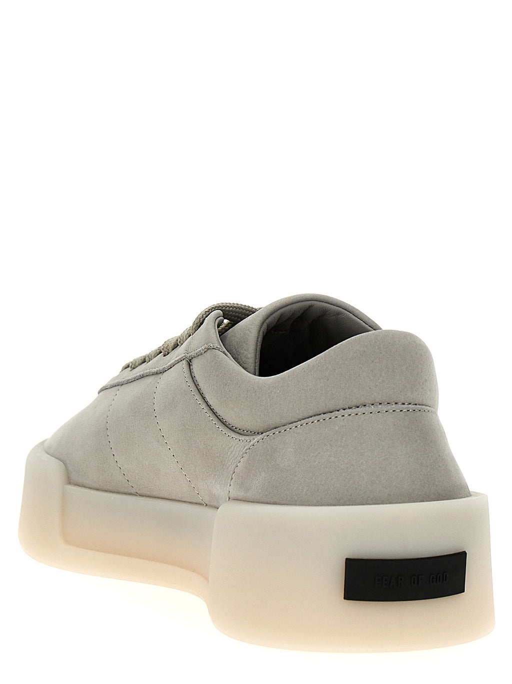 Fear Of God Gray Leather Athletic Sneakers Fear Of God