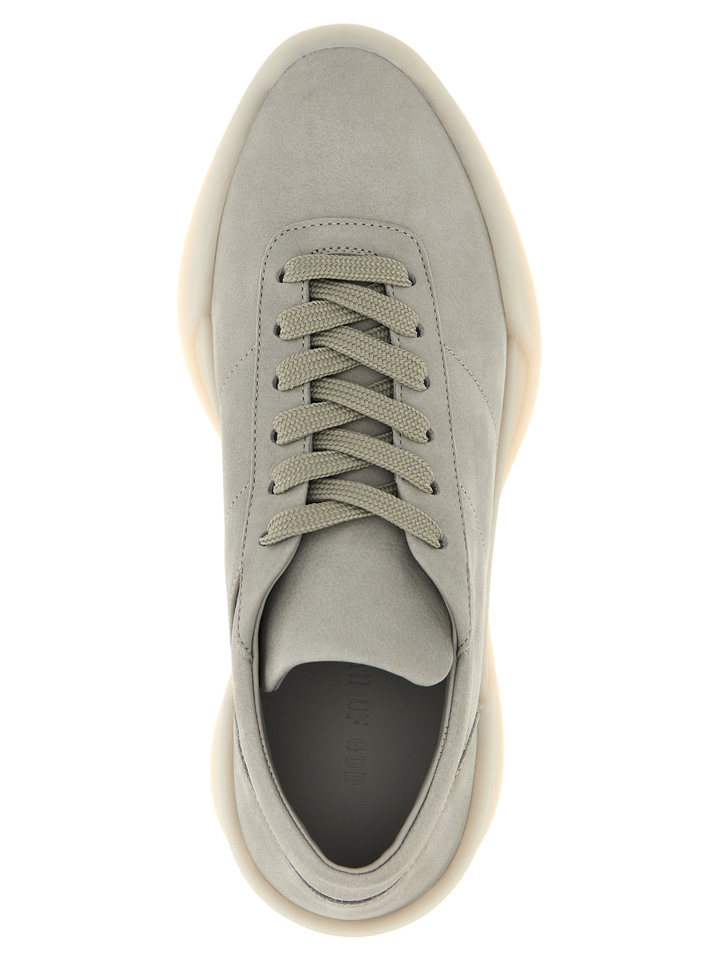 Fear Of God Gray Leather Athletic Sneakers Fear Of God