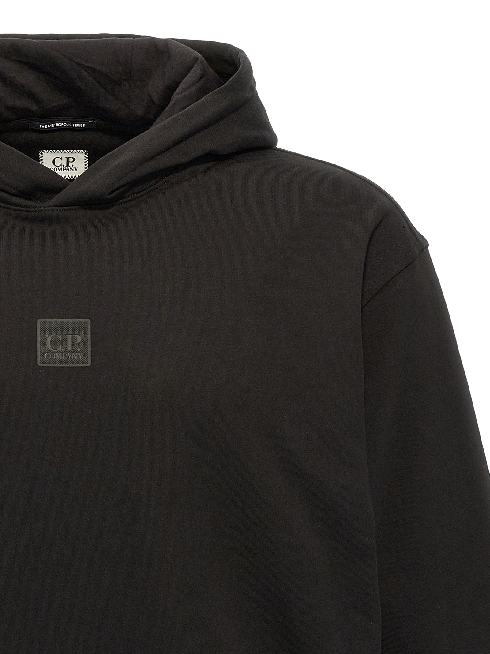 C.P. Company Black Cotton Sweatshirt C.P. Company