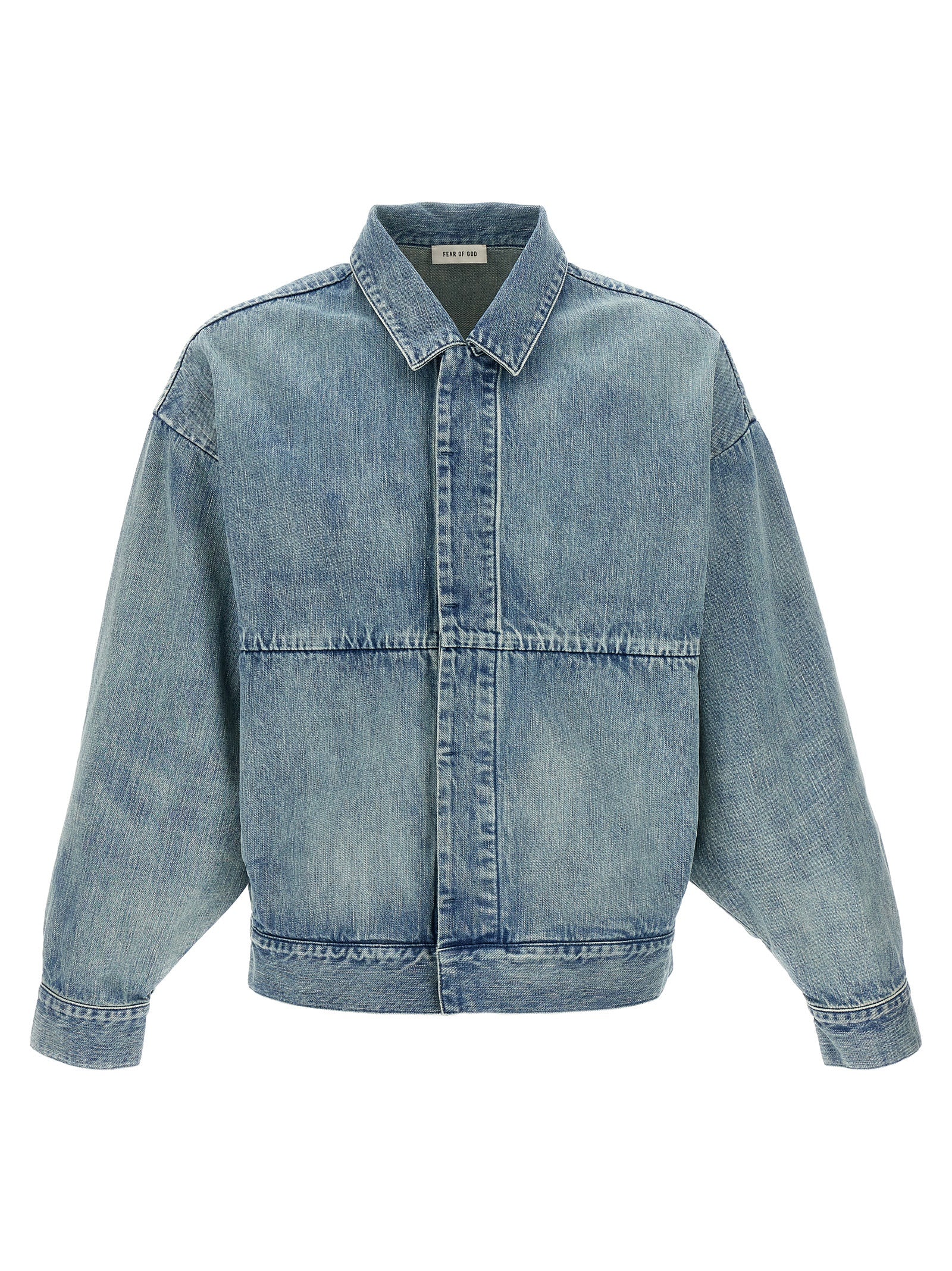 Fear Of God Blue Cotton Denim Jacket Fear Of God