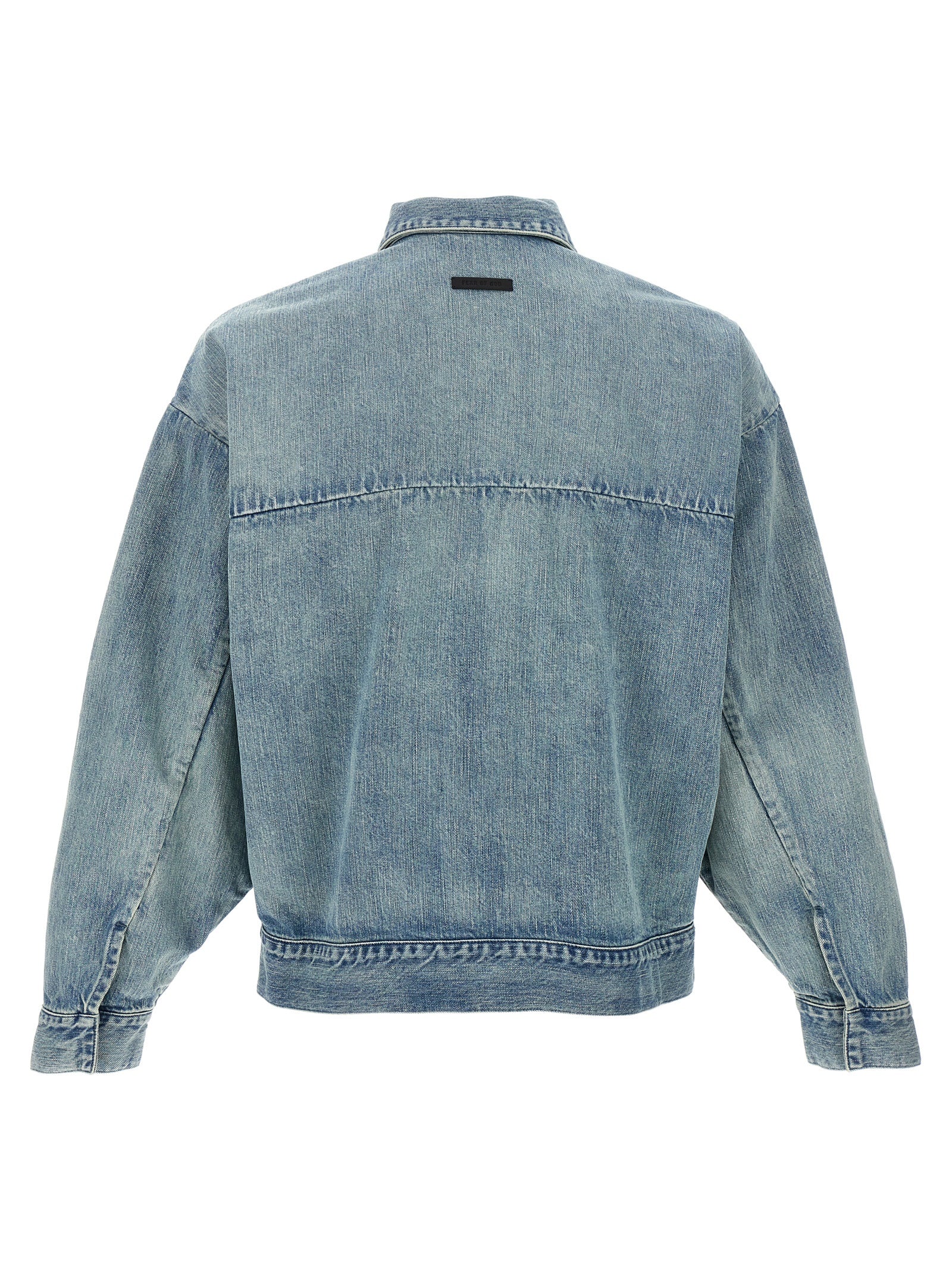 Fear Of God Blue Cotton Denim Jacket Fear Of God