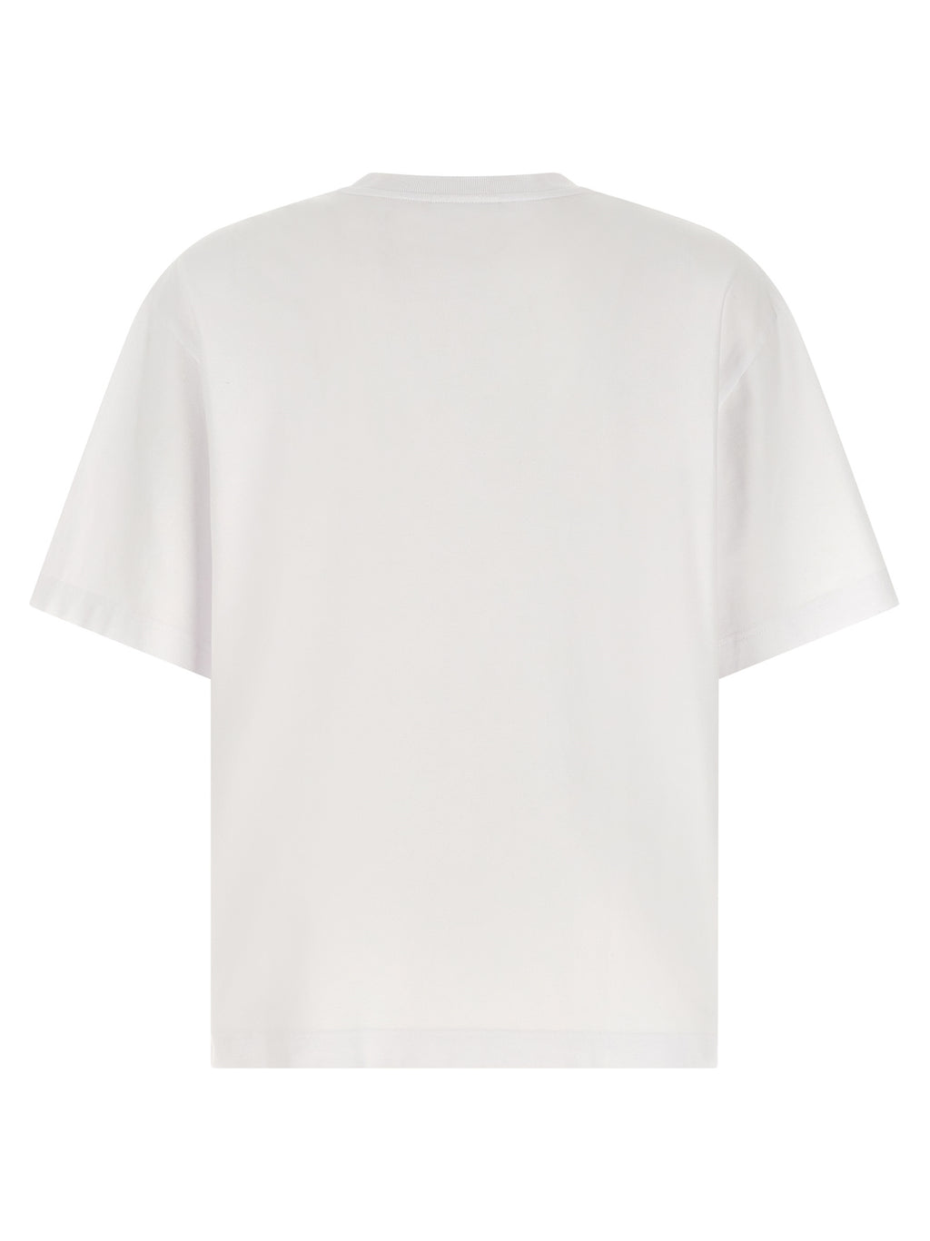 Maison Kitsuné White Cotton T-Shirt Maison Kitsuné