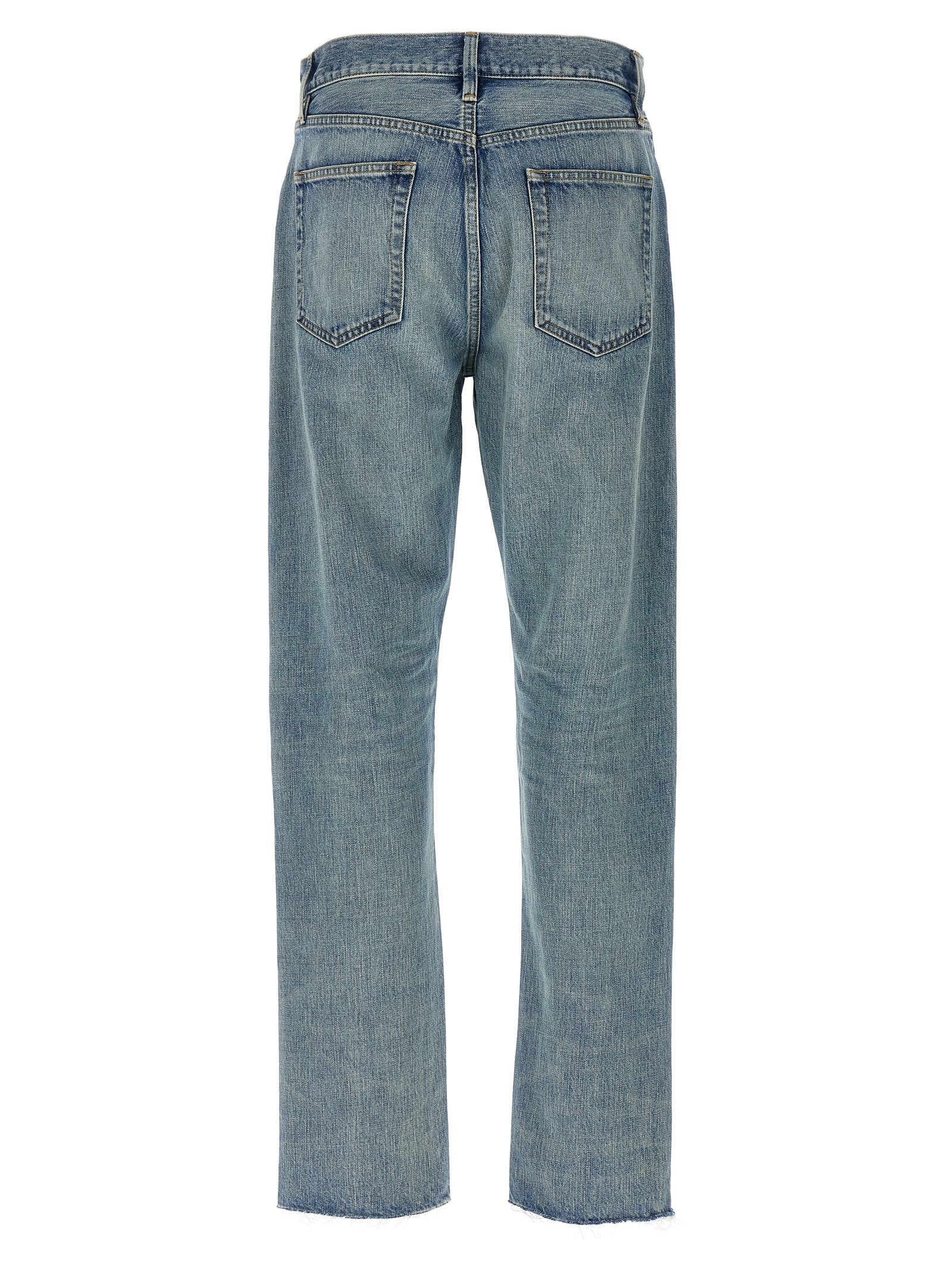 Fear Of God Blue Cotton Straight-Leg Jeans Fear Of God
