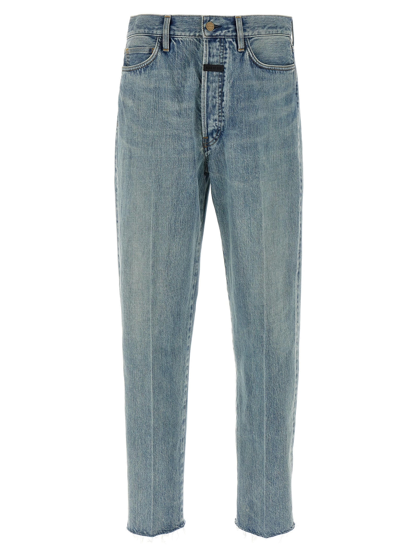 Fear Of God Blue Cotton Jeans Denim Fear Of God