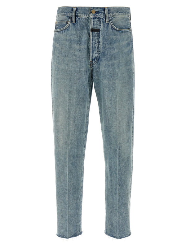 Fear Of God Blue Cotton Jeans Denim Fear Of God
