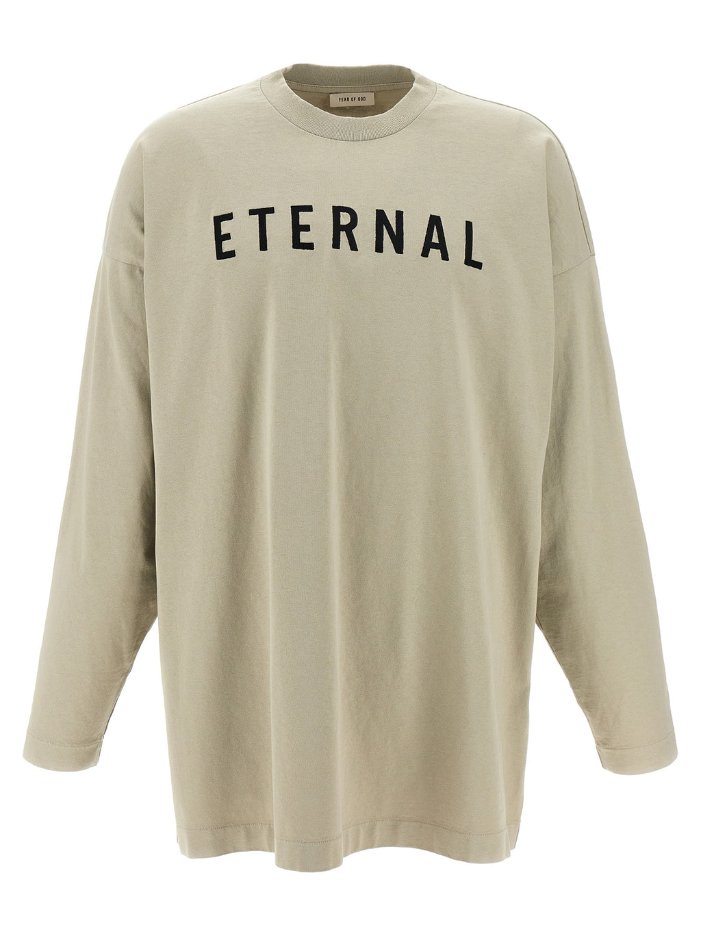 Fear Of God Gray Cotton T-Shirt Fear Of God