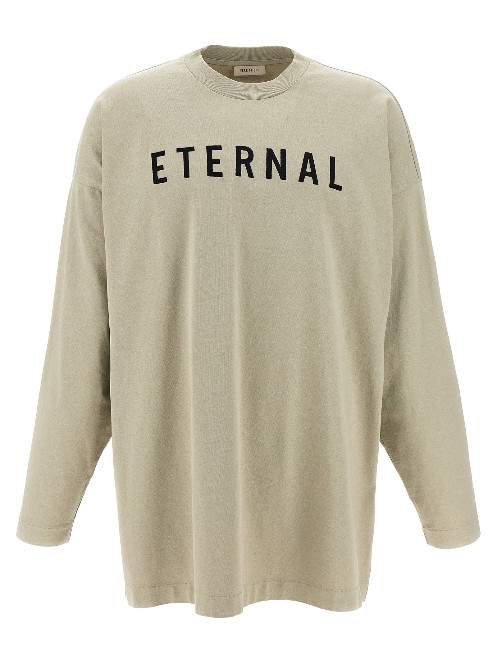 Fear Of God Gray Cotton T-Shirt Fear Of God