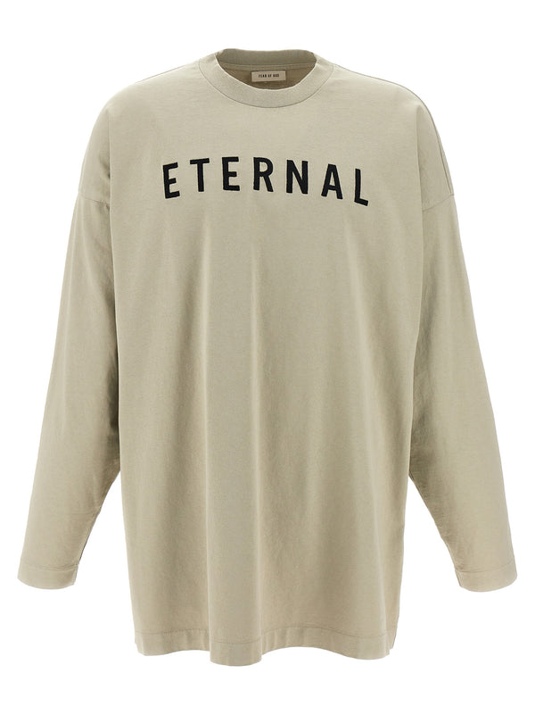 Fear Of God Gray Cotton T-Shirt Fear Of God