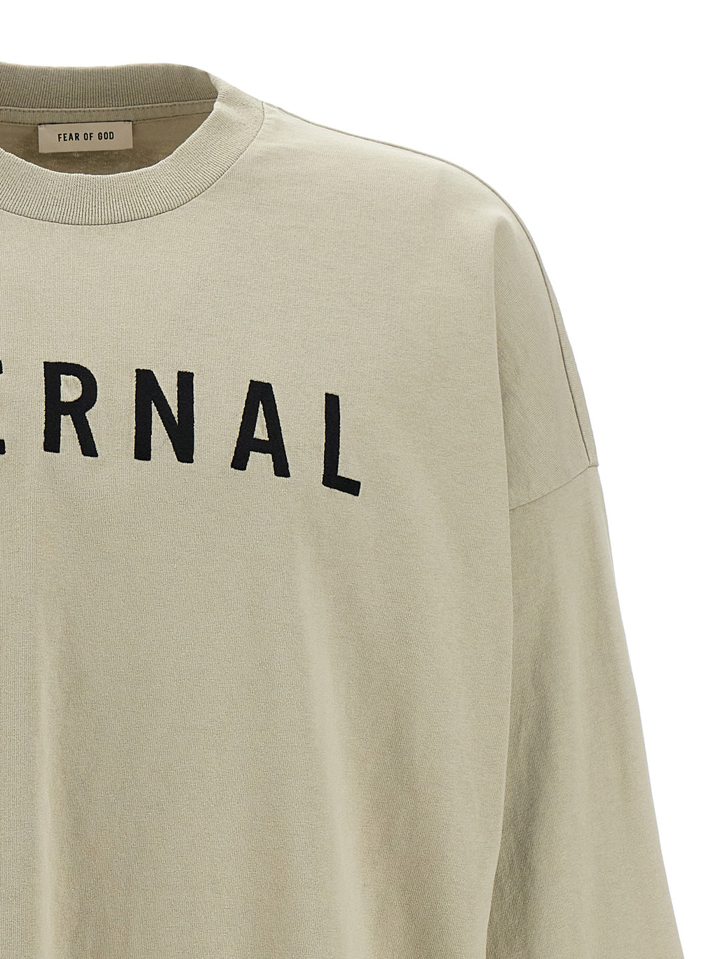 Fear Of God Gray Cotton T-Shirt Fear Of God