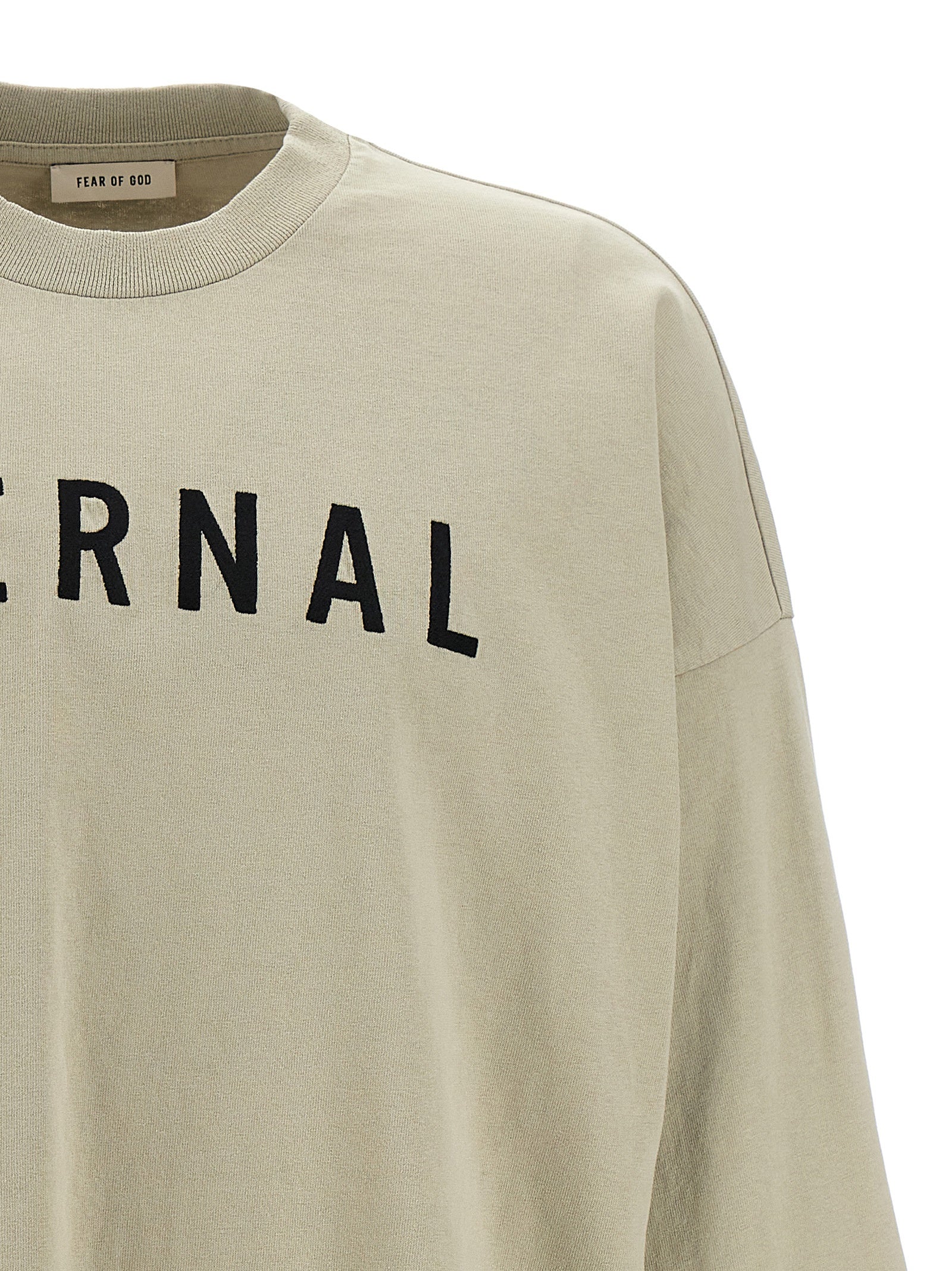 Fear Of God Gray Cotton T-Shirt Fear Of God