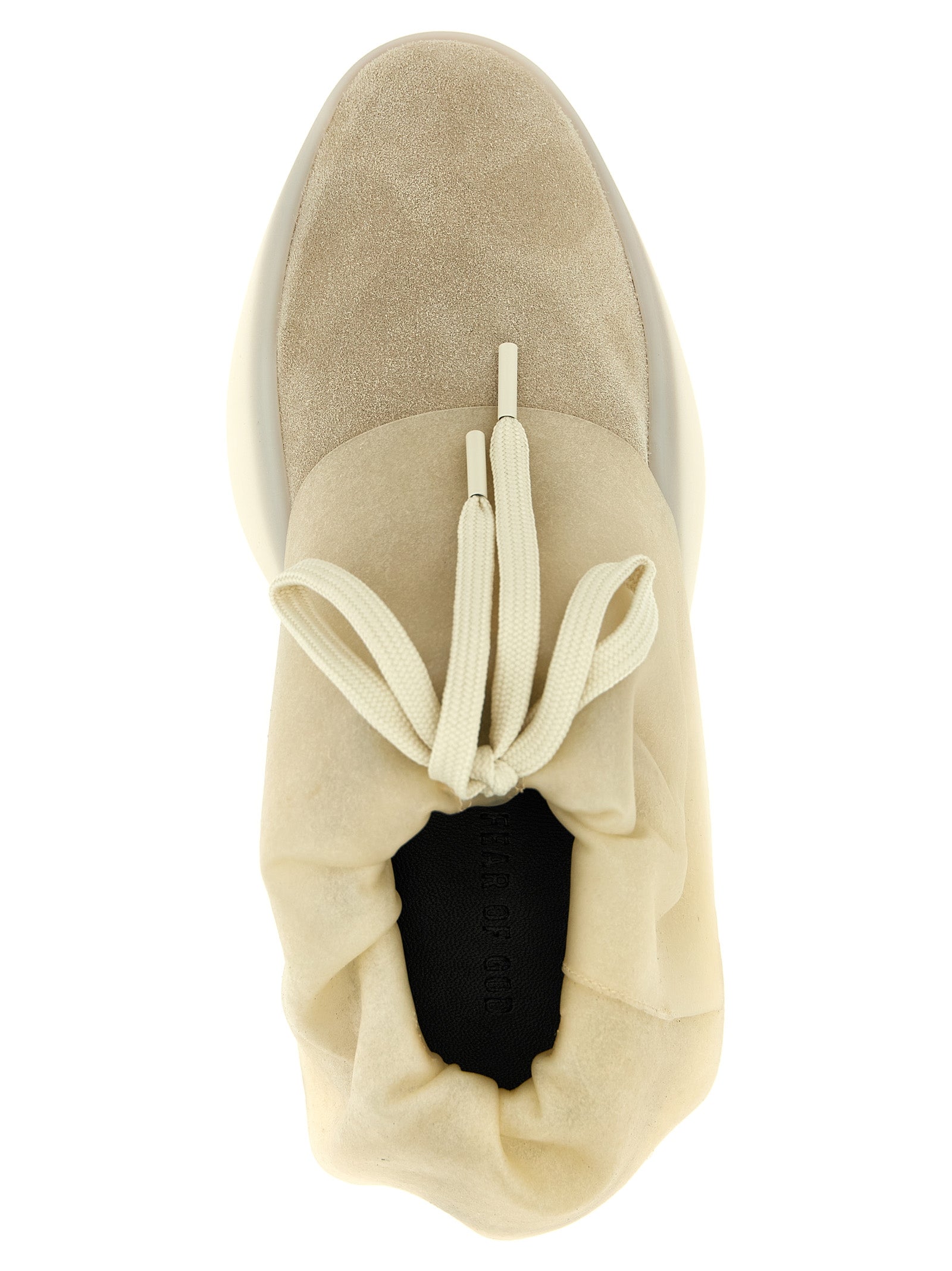 Fear Of God Beige Leather Sneakers Fear Of God